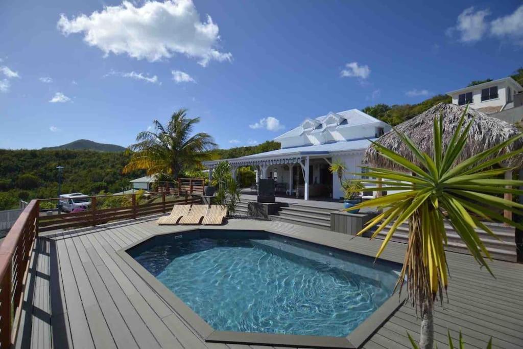 La Villa Coconut Vue A 180° Mer Rocher Du Diamant Le Diamant Ngoại thất bức ảnh