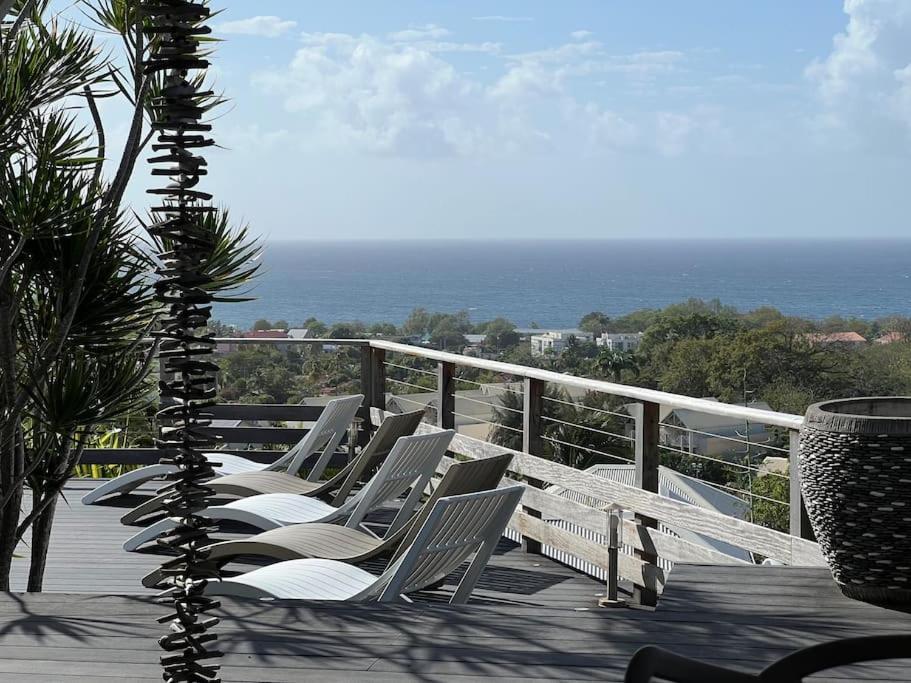 La Villa Coconut Vue A 180° Mer Rocher Du Diamant Le Diamant Ngoại thất bức ảnh