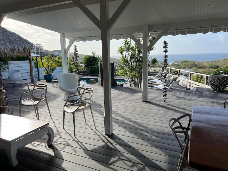 La Villa Coconut Vue A 180° Mer Rocher Du Diamant Le Diamant Ngoại thất bức ảnh