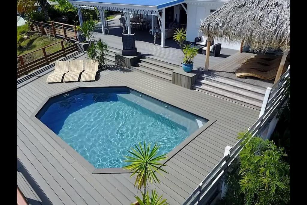 La Villa Coconut Vue A 180° Mer Rocher Du Diamant Le Diamant Ngoại thất bức ảnh